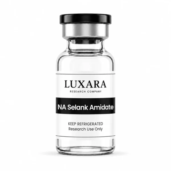 NA Selank Amidate 50mg on white background
