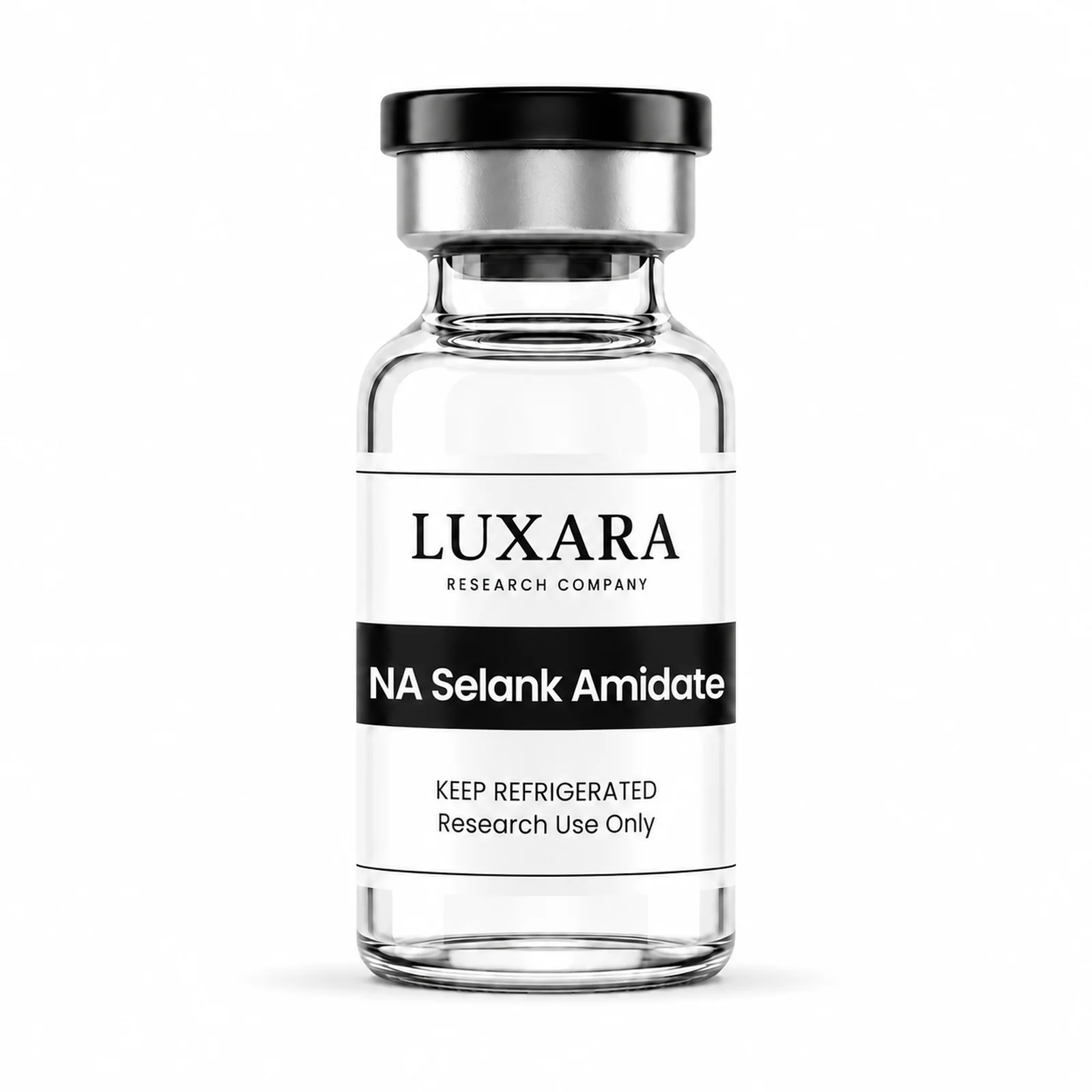 NA Selank Amidate 50mg on white background