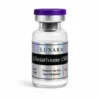 Luxara Labs Glutathione 1500mg research compound vial with purple cap on a white background