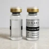 Two Luxara Labs L-Carnitine 2000mg research vials with clear solution on a white background